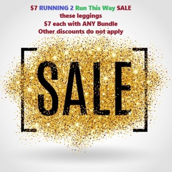 SALE * Workout gym capri leggings w/side pockets Cell phones fit! *See $7 Offer - Picture 1 of 5